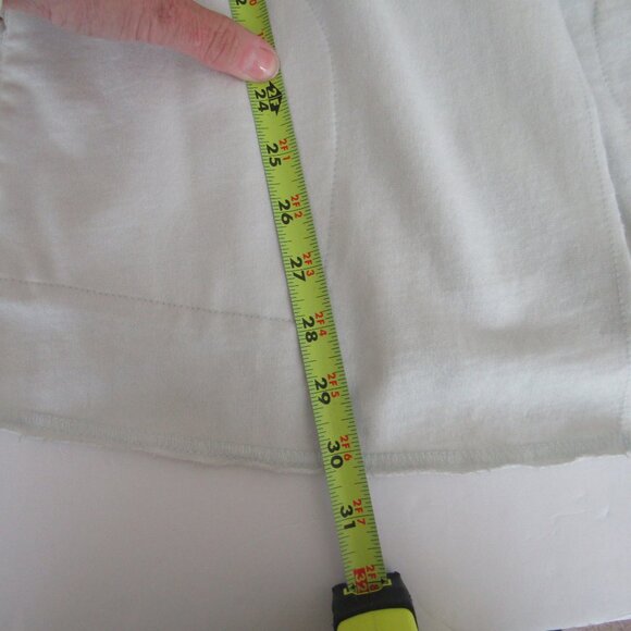 LUCKY BRAND Sweater /  Jacket / Cardigan ,  Wrap Belted Jersey Cotton Light Blue - Picture 7 of 9